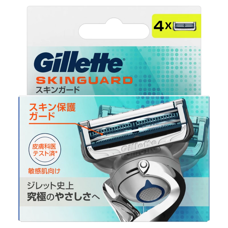 Gillette SkinGuard Manual Blades 4pcs 3 Gillette SkinGuard Manual Blades 4pcs