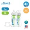 Dr.Brown’s Options+ Anti-Colic PP Bottle With Breast-Like Nipple 9oz 2pcs -Personal Care Products 063818 dr brown s options anti colic pp bottle with breast like nipple 9oz 2pcs 1 800Wx800H
