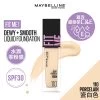 Maybelline Fit Me Dewy + Smooth Liquid Foundation 110 Porcelain -  [ Hydrates With SPF30 ] 30ml -Personal Care Products 070367 maybelline fit me dewy smooth liquid foundation 110 porcelain hydrates with spf30 30ml 1 800Wx800H