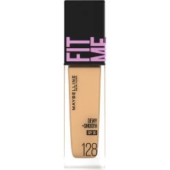 Maybelline Fit Me Dewy + Smooth Liquid Foundation [SPF30] - 128 Warm Nude 30ml -Personal Care Products 170241 maybelline fit me dewy smooth liquid foundation spf30 128 warm nude 30ml 2 800Wx800H