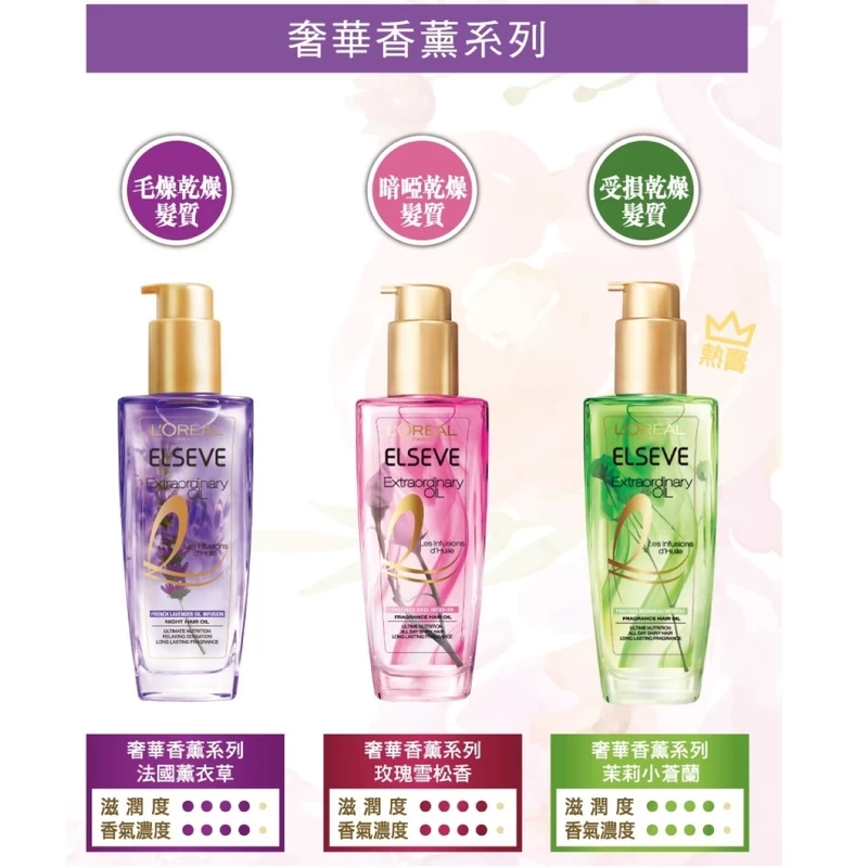 L'Oreal Paris Elseve Extraordinary Oil Infusion Oil (Rose) 100ml 4 L'Oreal Paris Elseve Extraordinary Oil Infusion Oil (Rose) 100ml - Image 2