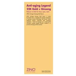 Zino Antiage Ginseng Gold Serum 15ml -Personal Care Products 553503 zino antiage ginseng gold serum 15ml 4 800Wx800H