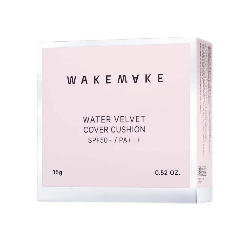 WAKEMAKE Water Velvet Cover Cushion (19 Porcelaine) SPF50+ PA+++ 15g 5 WAKEMAKE Water Velvet Cover Cushion (19 Porcelaine) SPF50+ PA+++ 15g - Image 3