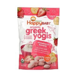 Happy Baby Organics Greek Yogurt:Strawberry&Banana 28g