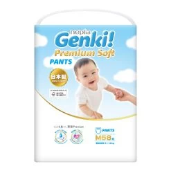 Nepia Genki! Premium Soft Pants (M) 58pcs