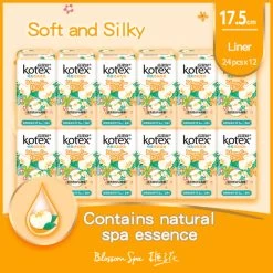 Kotex Blossom Spa Liner Gardenia Long 24pcs X 12 Pack(Full Case) -Personal Care Products 682153 kotex blossom spa liner gardenia long 24pcs x 12 pack full case 3 800Wx800H
