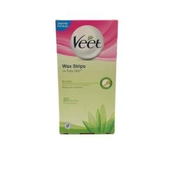 Veet Wax Strips Easy Grip (Dry Skin) 20pcs