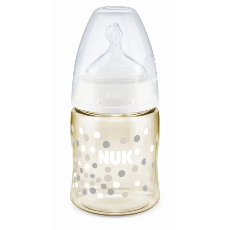 NUK Pch PPSU Bottle With Silicon Teat (0-6 Months) (Random Color) 150ml 3 NUK Pch PPSU Bottle With Silicon Teat (0-6 Months) (Random Color) 150ml