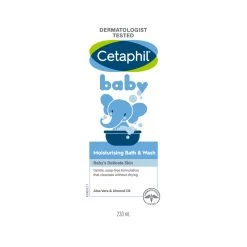 Cetaphil Baby Moisturizing Bath & Wash 230ml