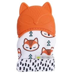 ITZY RITZY Teething Mitt Fox 1pc