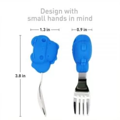 Marcus & Marcus Palm Grasp Spoon & Fork Set - Lola 1 Set -Personal Care Products 953414 marcus and marcus palm grasp spoon and fork set lola 1 set 8 800Wx800H