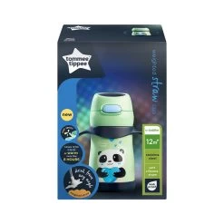 Tommee Tippee Stainless Steel Weighted Straw Cup - 280ml -Personal Care Products 992131 tommee tippee stainless steel weighted straw cup 280ml 3 800Wx800H